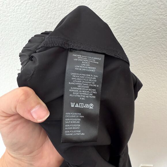 [Anthropologie] Black Elastic Waist Relaxed Fit Slouchy Cargo Shorts NWT Size XL - Picture 11 of 11